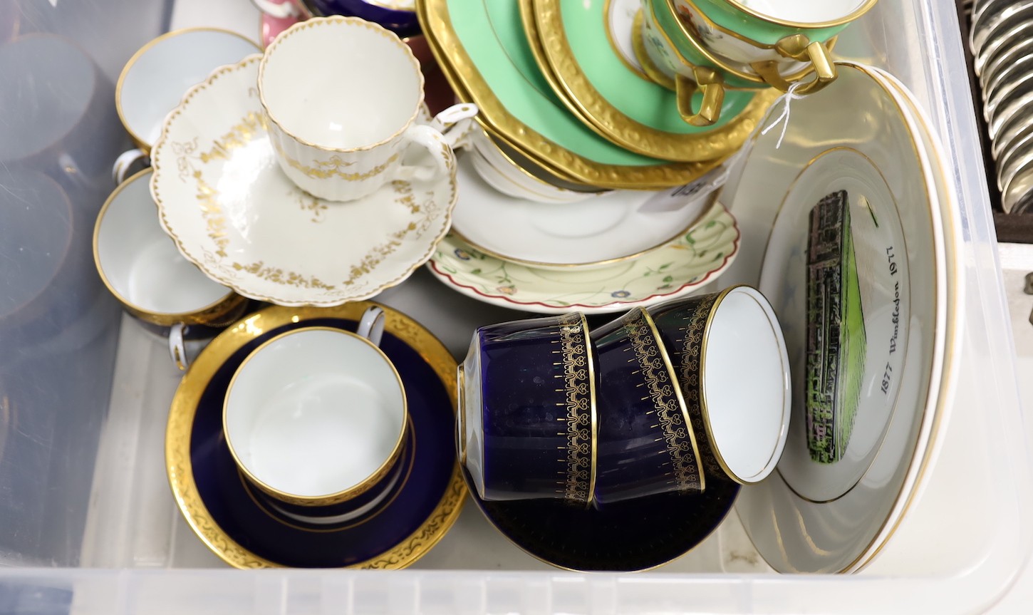 Assorted china tableware including Rosenthal and Noritake